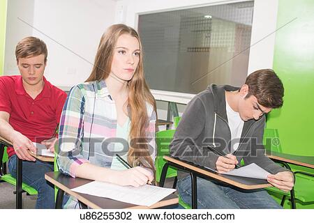 Teenagers studying View Large Photo Image Stock Image - Teenagers studying. Fotosearch