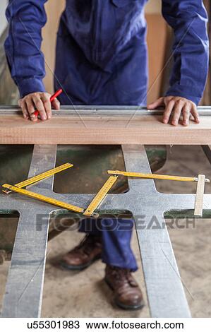 Stock Image - The carpenter desktop. Fotosearch