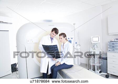 Woman get a tomography View Large Photo Image Picture - Woman get a tomography. Fotosearch