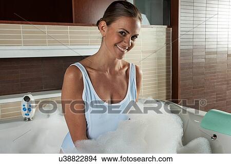 woman taking a shower View Large Photo Image Picture - woman taking a shower. Fotosearch