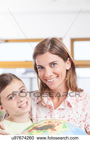 woman teaching geography. View Large Photo Image Stock Image - woman teaching geography.. Fotosearch