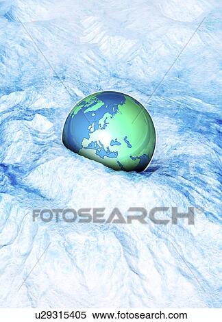 "Global warming, conceptual illustration. " View Large Illustration Stock Illustration - "Global warming, conceptual illustration. ". Fotosearch