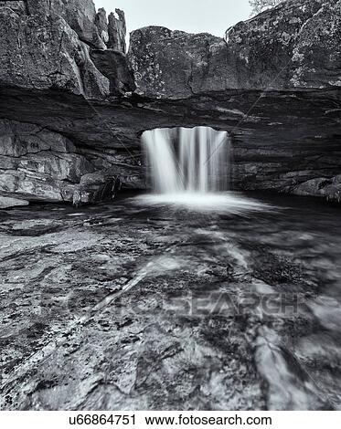 Stock Image - Hidden waterfall. Fotosearch