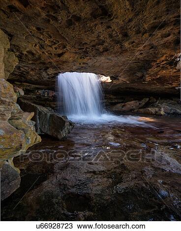 Hidden waterfall View Large Photo Image Stock Image - Hidden waterfall. Fotosearch