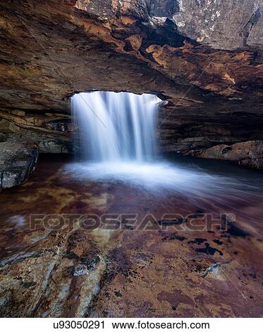 Hidden waterfall View Large Photo Image Stock Image - Hidden waterfall. Fotosearch