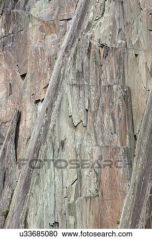 Stock Image - Jagged slate. Fotosearch