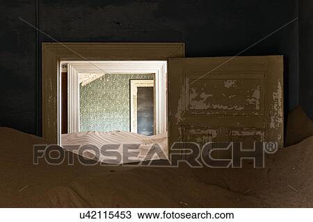 Kolmanskop interior View Large Photo Image Stock Image - Kolmanskop interior. Fotosearch