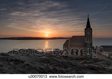 Luderitz sunset View Large Photo Image Stock Image - Luderitz sunset. Fotosearch