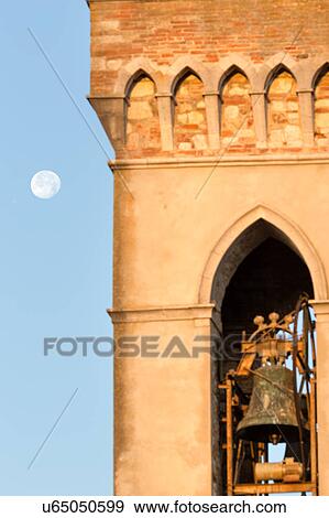 Moonset over MonteCastello di Vibio medieval centre. View Large Photo Image Stock Photo - Moonset over MonteCastello di Vibio medieval centre.. Fotosearch