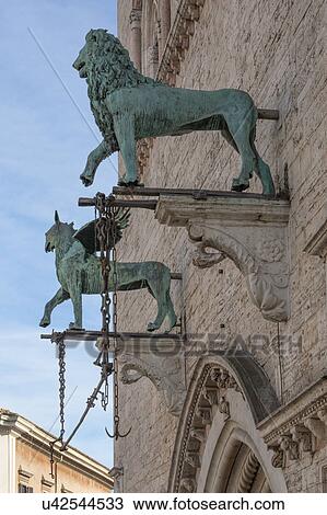Stock Image - Perugia, Umbria, Italy. Fotosearch