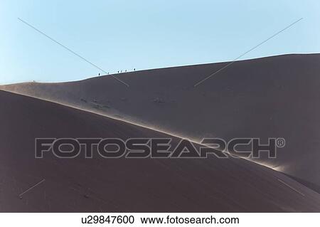 Stock Image - Scale of the dunes. Fotosearch