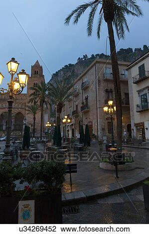 Stock Image - Sicily in springtime: Easter Culture, beaches, snow covered mountains, central landscapes, architecture shaped by the centuries, Italy. Fotosearch
