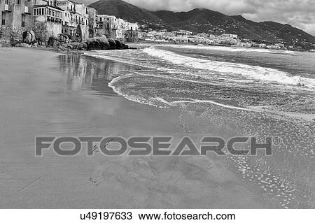 Stock Image - Sicily in springtime: Easter Culture, beaches, snow covered mountains, central landscapes, architecture shaped by the centuries, Italy. Fotosearch
