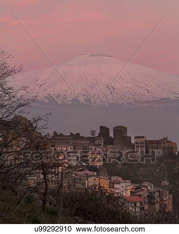 Stock Image - Sicily in springtime: Easter Culture, beaches, snow covered mountains, central landscapes, architecture shaped by the centuries, Italy. Fotosearch
