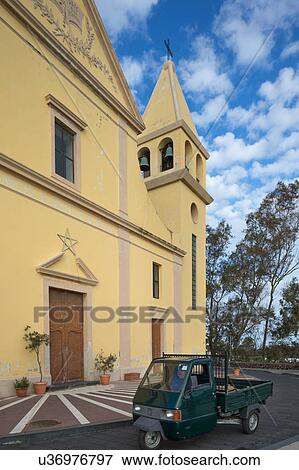 Stock Photo - Sicily in springtime: Easter Culture, beaches, snow covered mountains, central landscapes, architecture shaped by the centuries, Italy. Fotosearch