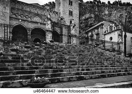 Stock Photo - Sicily in springtime: Easter Culture, beaches, snow covered mountains, central landscapes, architecture shaped by the centuries, Italy. Fotosearch