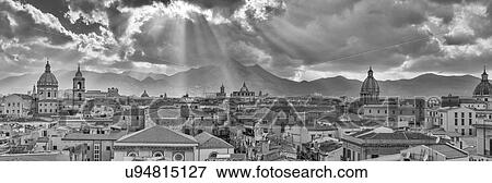 Stock Photo - Sicily in springtime: Easter Culture, beaches, snow covered mountains, central landscapes, architecture shaped by the centuries, Italy. Fotosearch