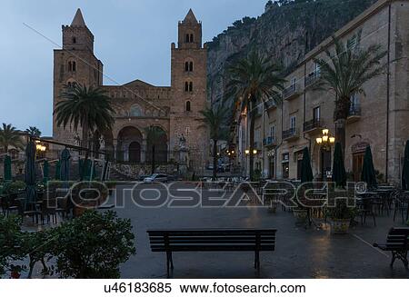 Stock Photography - Sicily in springtime: Easter Culture, beaches, snow covered mountains, central landscapes, architecture shaped by the centuries, Italy. Fotosearch