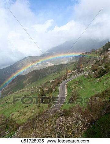 Stock Photography - Sicily in springtime: Easter Culture, beaches, snow covered mountains, central landscapes, architecture shaped by the centuries, Italy. Fotosearch