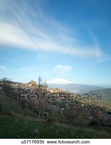 Stock Photography - Sicily in springtime: Easter Culture, beaches, snow covered mountains, central landscapes, architecture shaped by the centuries, Italy. Fotosearch