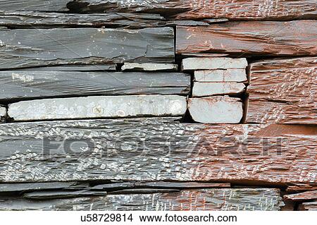 Picture - Slate wall 2. Fotosearch