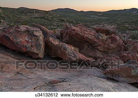 Waterfall drybed at sunset View Large Photo Image Stock Image - Waterfall drybed at sunset. Fotosearch