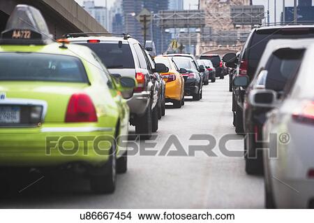 Cars in traffic jam View Large Photo Image Picture - Cars in traffic jam. Fotosearch