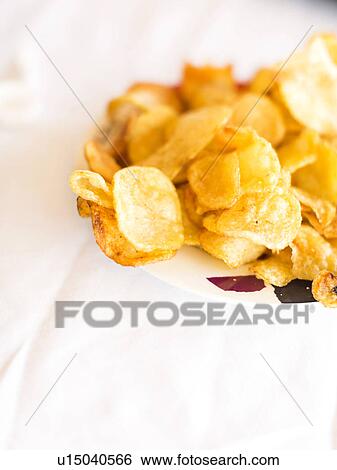 Close up of chips View Large Photo Image Stock Photograph - Close up of chips. Fotosearch