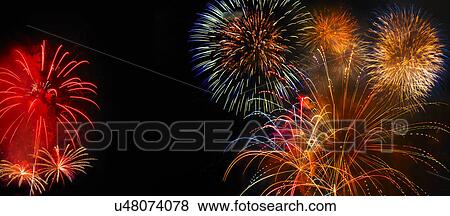 Independence Day celebration with fireworks View Large Photo Image Stock Photo - Independence Day celebration with fireworks. Fotosearch