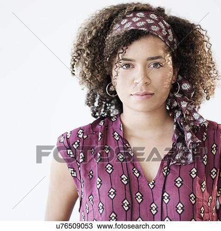 Portrait of young woman View Large Photo Image Stock Image - Portrait of young woman. Fotosearch