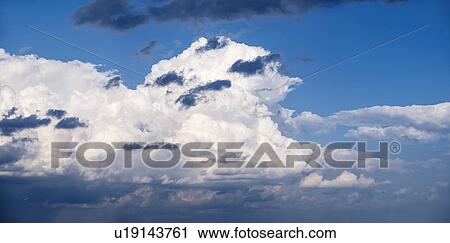 Stock Image - Scenic view of cloudscape. Fotosearch