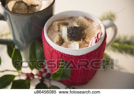 Stock Photography - Studio shot of hot cocoa. Fotosearch