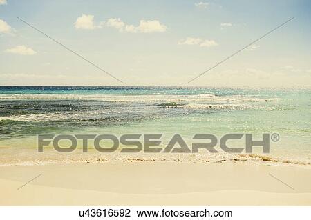 View of beach and waves View Large Photo Image Stock Image - View of beach and waves. Fotosearch