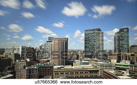 View of Downtown District View Large Photo Image Stock Photograph - View of Downtown District. Fotosearch