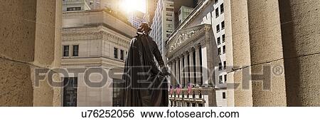 View of George Washington statue View Large Photo Image Stock Photograph - View of George Washington statue. Fotosearch