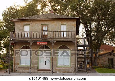1873 stone house rinehart museum vale oregon or View Large Photo Image Stock Photo - 1873 stone house rinehart museum vale oregon or. Fotosearch