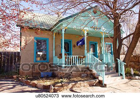 adobe house las vegas new mexico nm affected View Large Photo Image Stock Image - adobe house las vegas new mexico nm affected. Fotosearch