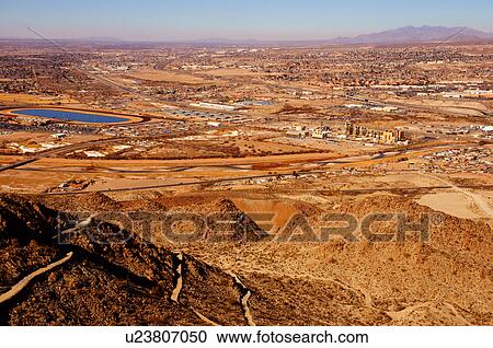aerial from cristo el rey statue christ paso tx View Large Photo Image Stock Image - aerial from cristo el rey statue christ paso tx. Fotosearch