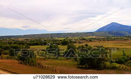 aerial view la veta colorado co highway 12 View Large Photo Image Stock Photo - aerial view la veta colorado co highway 12. Fotosearch
