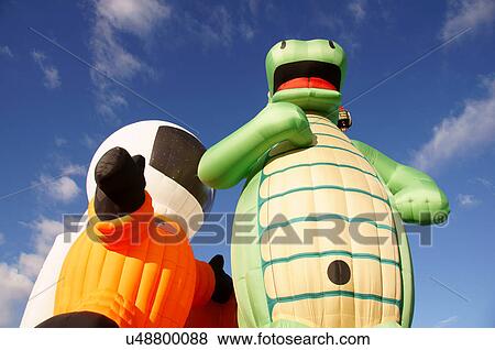 Stock Photo -  albq balloon fiesta astronaut alligator special. Fotosearch
