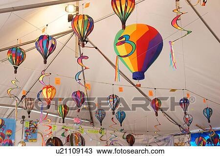 Stock Image -  albq balloon fiesta ballon display crafts craft. Fotosearch