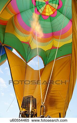 Stock Photography -  albq balloon fiesta burning flame hot-air hot. Fotosearch