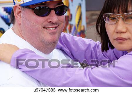 Stock Image -  albq balloon fiesta caucasian white man male. Fotosearch