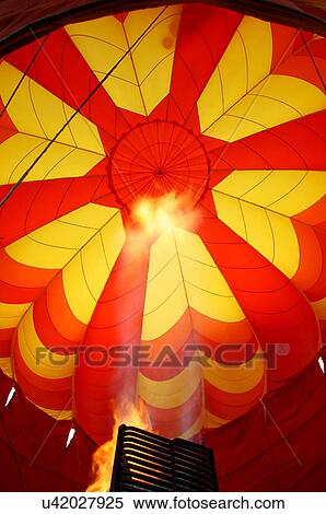 albq balloon fiesta close-up flame jets hot air View Large Photo Image Stock Photography - albq balloon fiesta close-up flame jets hot air. Fotosearch