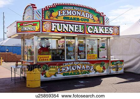 albq balloon fiesta funnel cakes lemonade vendor View Large Photo Image Picture - albq balloon fiesta funnel cakes lemonade vendor. Fotosearch