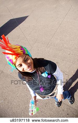 albq balloon fiesta latino hispanic girl teen View Large Photo Image Stock Photo - albq balloon fiesta latino hispanic girl teen. Fotosearch