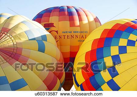 Stock Photo -  albq balloon fiesta new mexico centennial 1912. Fotosearch