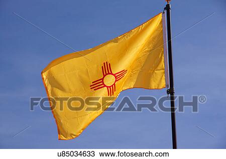 albq balloon fiesta new mexico usa state flag View Large Photo Image Stock Image - albq balloon fiesta new mexico usa state flag. Fotosearch