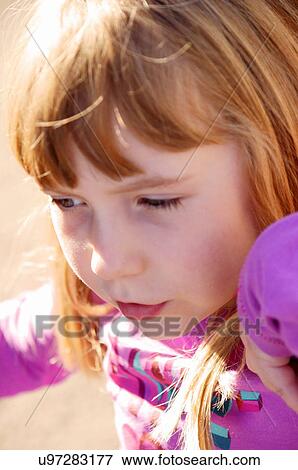 albq balloon fiesta side profile blonde girl kid View Large Photo Image Stock Photo - albq balloon fiesta side profile blonde girl kid. Fotosearch