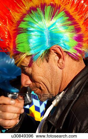 albq balloon fiesta side profile portrait male View Large Photo Image Stock Photograph - albq balloon fiesta side profile portrait male. Fotosearch